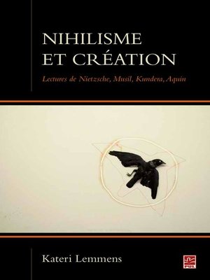 cover image of Nihilisme et création